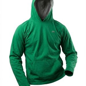 Lacoste Men's Vibrant Green Hoodie